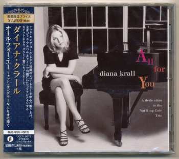 CD Diana Krall: All For You (A Dedication To The Nat King Cole) LTD 659886