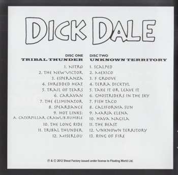 2CD Dick Dale: Tribal Thunder & Unknown Territory 257996