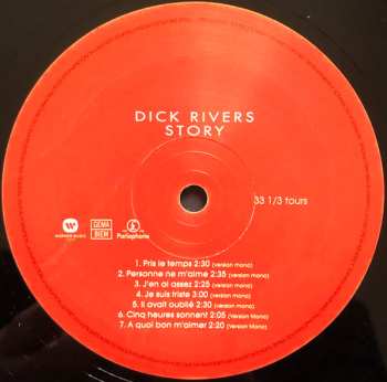 LP Dick Rivers: Dick Rivers Story 550846