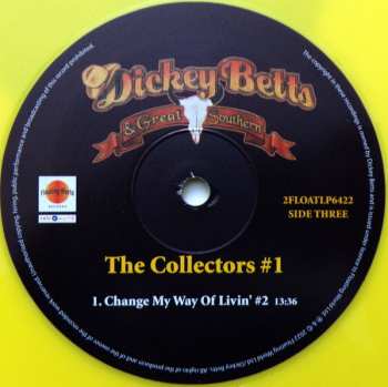 2LP Dickey Betts & Great Southern: The Collectors #1 CLR 560887