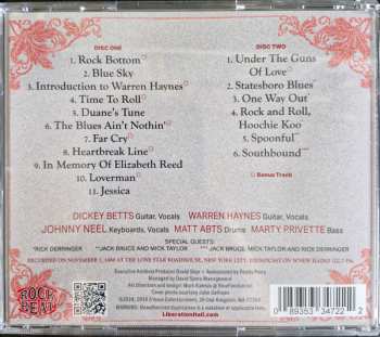 2CD Dickey Betts: Live From the Lone Star Roadhouse New York City, 1988 658293