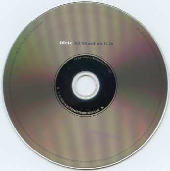 CD Dicte: All Good As It Is 291898