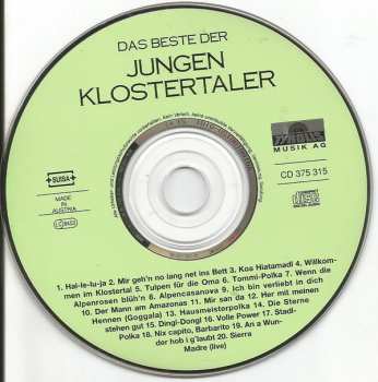 CD Die Jungen Klostertaler: Das Beste Der Jungen Klostertaler 148004