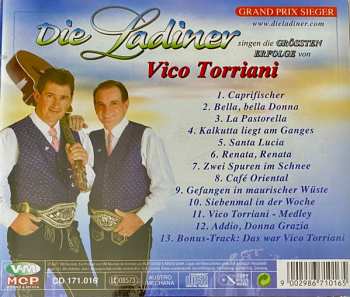 CD Die Ladiner: Singen Die Grössten Erfolge Von Vico Torriani 562367