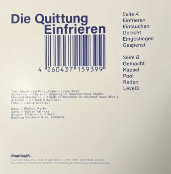 LP Die Quittung: Einfrieren 581064