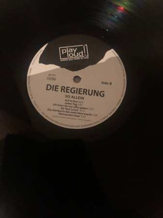 2LP Die Regierung: ...So Allein 567467