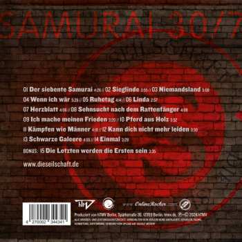 CD Die Seilschaft: Samurai 30/7 623021