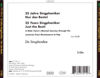 2CD Singphoniker: 25 Jahre ... Nur Das Beste! 649245