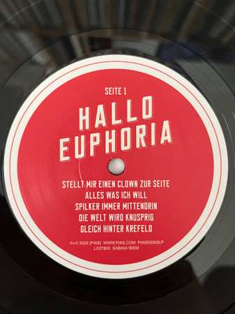 LP Die Sterne: Hallo Euphoria 557409