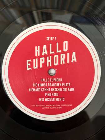 LP Die Sterne: Hallo Euphoria 557409