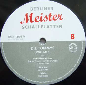 LP Die Tommys: Volume 1 LTD | NUM 492447