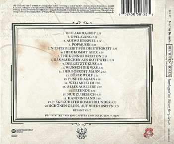 CD Die Toten Hosen: Nur Zu Besuch: Unplugged Im Wiener Burgtheater DIGI 316891