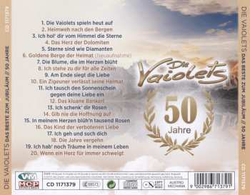 CD Die Vaiolets: Das Beste Zum Großen Jubiläum // 50 Jahre 573549