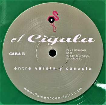 LP Diego "El Cigala": Entre Vareta Y Canasta CLR | LTD 546289