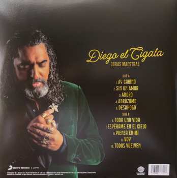 LP Diego "El Cigala": Obras Maestras CLR 608794