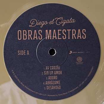 LP Diego "El Cigala": Obras Maestras CLR 608794