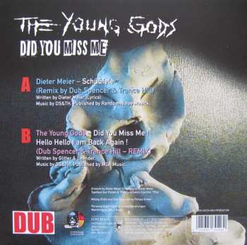 SP The Young Gods: Schüüfele / Did You Miss Me (Dub Spencer & Trance Hill Remixes) 644404