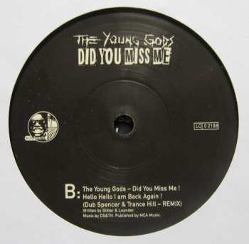 SP The Young Gods: Schüüfele / Did You Miss Me (Dub Spencer & Trance Hill Remixes) 644404