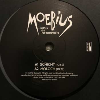 LP/CD Dieter Moebius: Musik Für Metropolis NUM | LTD 83898