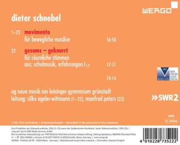 CD Dieter Schnebel: Movimento 446865