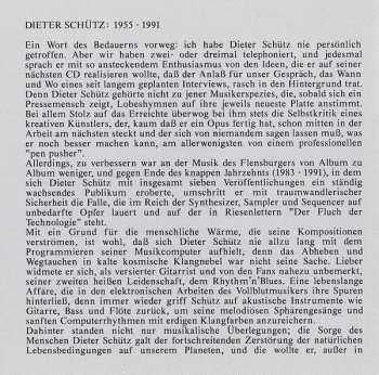 CD Dieter Schütz: Dream Waves (The Best Of Dieter Schütz) 580201