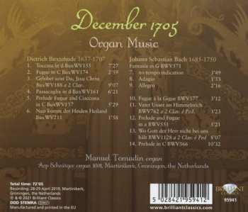 CD Dieterich Buxtehude: December 1705 (Organ Music) 285281