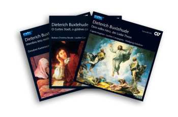 3CD Dieterich Buxtehude: Kantaten (exklusivset Für Jpc) 630284