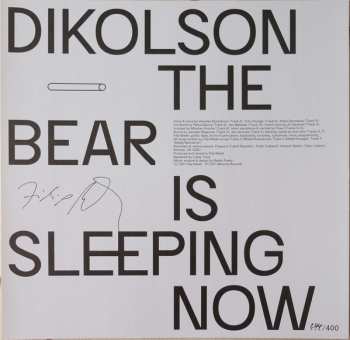 LP Dikolson: The Bear Is Sleeping Now LTD | CLR 36064