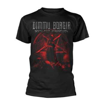 Merch Dimmu Borgir: Tričko Death Cult Pentagram (red)