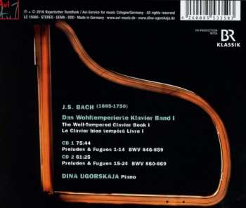 2CD Johann Sebastian Bach: Das Wohltemperierte Klavier I 441799