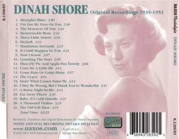 CD Dinah Shore: Original Recordings 1939-1951 264825