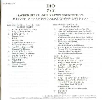 2CD Dio: Sacred Heart DLX | LTD 585498