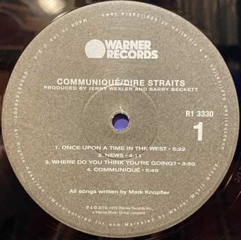 LP Dire Straits: Communiqué 78528