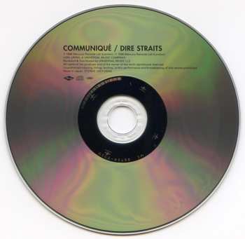 CD Dire Straits: Communiqué 606738