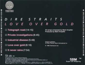 CD Dire Straits: Love Over Gold LTD 550979