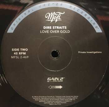 2LP Dire Straits: Love Over Gold NUM | LTD 614441