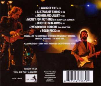 CD Dire Straits: The Classic Mandela Broadcast 617379