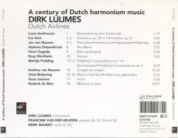 CD Dirk Luijmes: Dutch Airlines: A Century Of Dutch Harmonium Music 641570