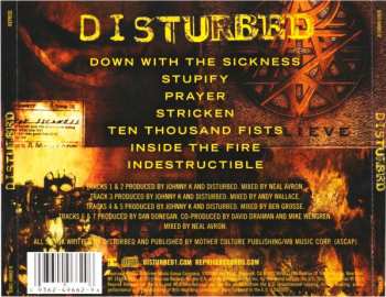 CD Disturbed: Disturbed 9917