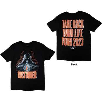 Merch Disturbed: Disturbed Unisex T-shirt: European Tour '23 Take Back (back Print & Ex-tour) (small) S