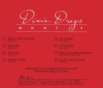 CD Dixie Dregs: What If = ホワット・イフ LTD 612752