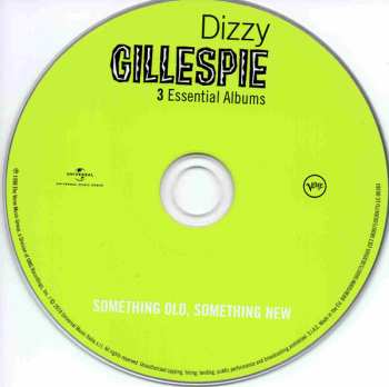 3CD Dizzy Gillespie: 3 Essential Albums 187193