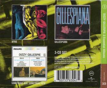 3CD Dizzy Gillespie: 3 Essential Albums 187193