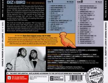 2CD Dizzy Gillespie: Diz 'n' Bird, The Beginning 547919