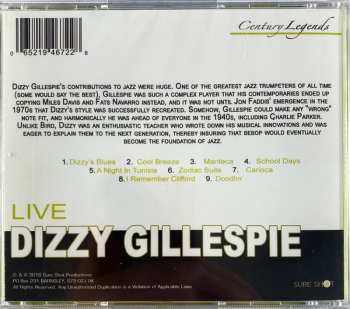 CD Dizzy Gillespie: Live  545639