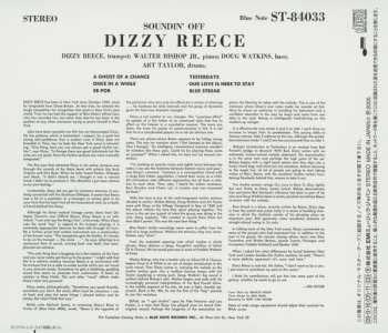 CD Dizzy Reece: Soundin' Off LTD 517419