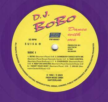 LP DJ BoBo: Dance With Me CLR | LTD 621701