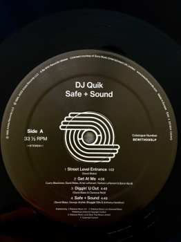 2LP DJ Quik: Safe + Sound 545699