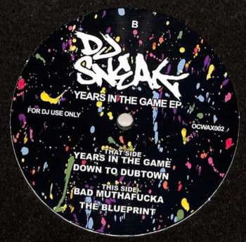 LP DJ Sneak: Years In The Game EP 660107