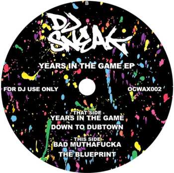 Album DJ Sneak: Years In The Game